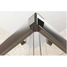 Душевой уголок 100х100 см Ravak Blix сатин графит