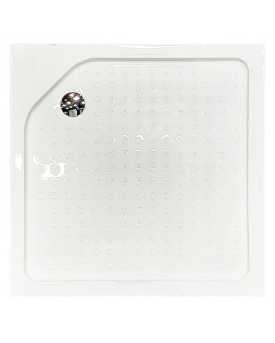 Душевой уголок Royal Bath HP 80х80 RB80HP-T-BL профиль Черный стекло прозрачное