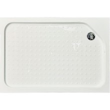 Душевой уголок Royal Bath HP 120х80 RB8120HP-T-BL-R профиль Черный стекло прозрачное