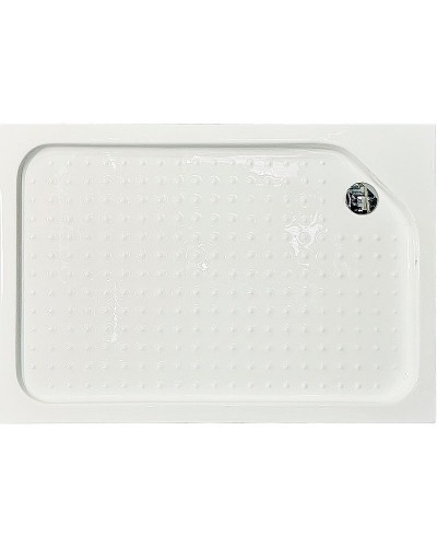 Душевой уголок Royal Bath HP 120х80 RB8120HP-T-BL-R профиль Черный стекло прозрачное