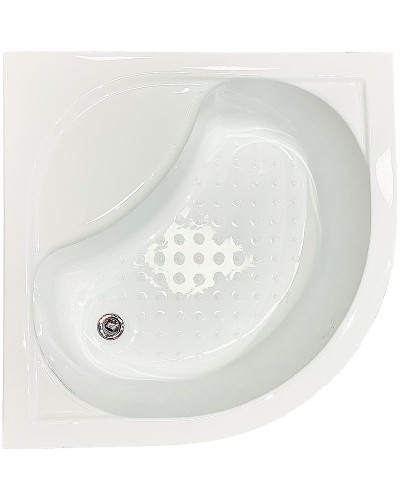 Душевой уголок Royal Bath ВК 90х90 RB90BK-C-BL профиль Черный стекло матовое