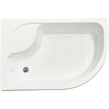 Душевой уголок Royal Bath ВК 120х80 RB8120BK-T-BL-L профиль Черный стекло прозрачное