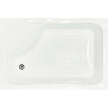 Душевой уголок Royal Bath BP 120х80 RB8120BP-T-BL-L профиль Черный стекло прозрачное