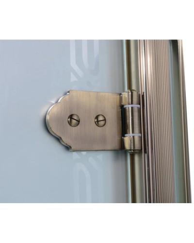 Душевой уголок 100х100 см Orans 1656B00 матовое с прозрачным узором