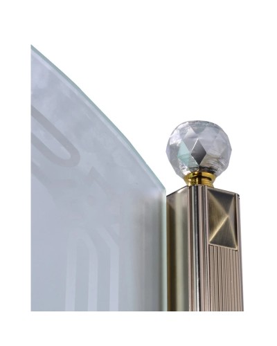 Душевой уголок 100х100 см Orans 1656B00 матовое с прозрачным узором