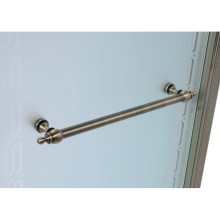 Душевой уголок 100х100 см Orans 1656B00 матовое с прозрачным узором