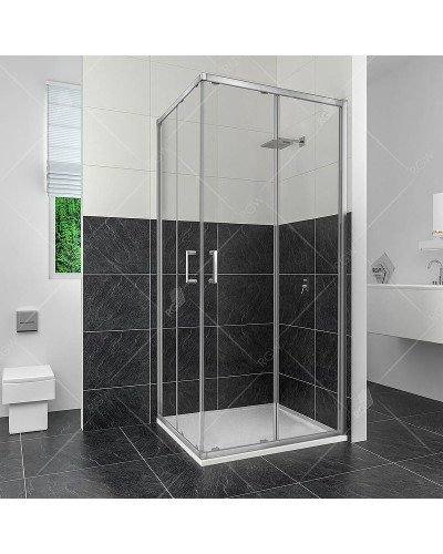 Душевой уголок RGW Classic CL-34 90х90 32093499-11 профиль Хром стекло прозрачное