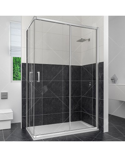Душевой уголок RGW Classic CL-44 120х90 32094492-11 профиль Хром стекло прозрачное