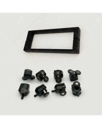 Душевой уголок RGW Classic CL-44B 120х80 32094482-14 профиль Черный стекло прозрачное