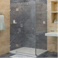 Душевой уголок RGW Hotel HO-044 120х90 350604492-11 петли Хром стекло прозрачное