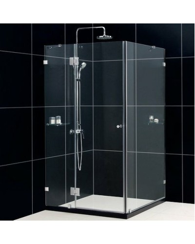 Душевой уголок RGW Hotel HO-044 120х90 350604492-11 петли Хром стекло прозрачное