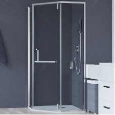 Душевой уголок RGW Hotel HO-084 100х100 350608400-11 профиль Хром стекло прозрачное