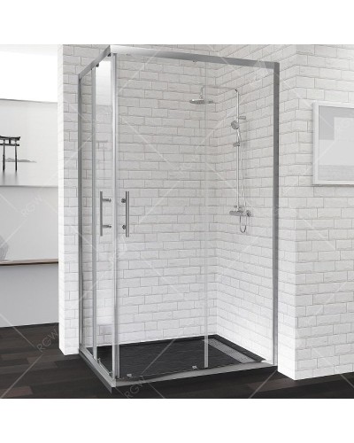 Душевой уголок RGW Passage PA-146 120х90 020814692-11 профиль Хром стекло прозрачное