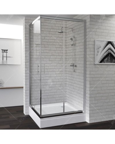 Душевой уголок RGW Passage PA-31 90х90 02083100-11 профиль Хром стекло прозрачное
