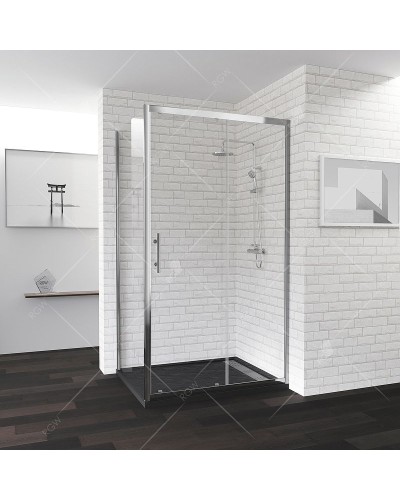 Душевой уголок RGW Passage PA-145 120х90 020814592-11 профиль Хром стекло прозрачное