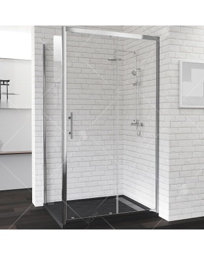 Душевой уголок RGW Passage PA-145 140х80 020814584-11 профиль Хром стекло прозрачное