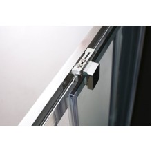 Душевой уголок Cezares Premier-Soft AH-1 140x90 IV профиль Хром стекло прозрачное