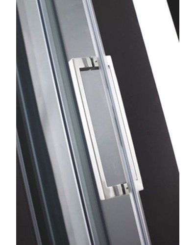 Душевой уголок Cezares Premier-Soft AH-1 140x90 IV профиль Хром стекло прозрачное