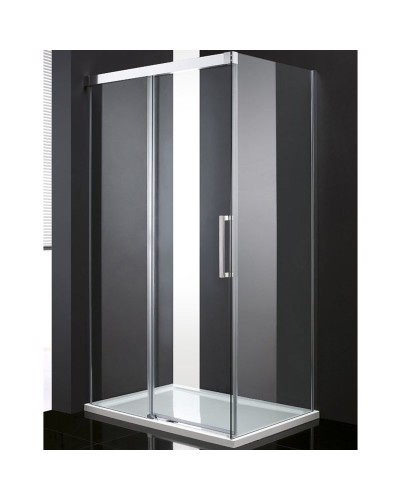 Душевой уголок Cezares Premier-Soft AH-1 140x100 IV профиль Хром стекло прозрачное