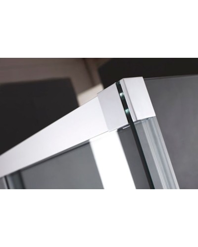 Душевой уголок Cezares Premier-Soft AH-1 140x100 IV профиль Хром стекло прозрачное