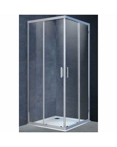 Душевой уголок Vincea Alpha 100x100 VSS-3AL100CL профиль Хром стекло прозрачное