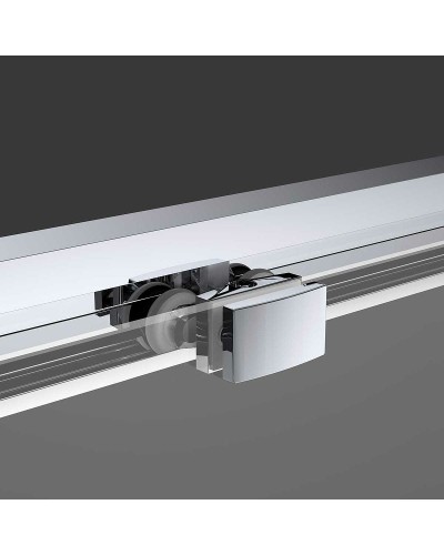 Душевой уголок Vincea Soft 120x100 VSR-3SO1012CL профиль Хром стекло прозрачное