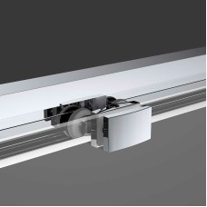 Душевой уголок Vincea Soft 130x100 VSR-3SO1013CL профиль Хром стекло прозрачное