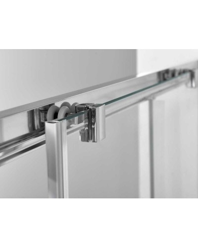 Душевой уголок Vincea Alpha 130x80 VSR-3AL8013MT профиль Хром стекло текстурное