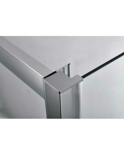 Душевой уголок Vincea Alpha 140x80 VSR-3AL8014CL профиль Хром стекло прозрачное