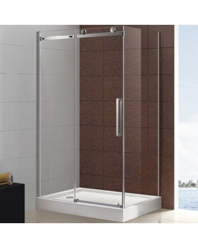 Душевой уголок Cezares Stylus-M AH-1 120x80 профиль Хром стекло прозрачное