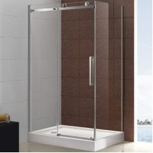 Душевой уголок Cezares Stylus-M AH-1 120x90 профиль Хром стекло прозрачное
