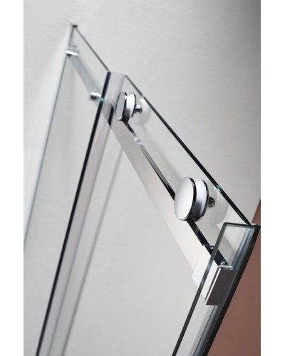 Душевой уголок Cezares Stylus-M AH-1 120x90 профиль Хром стекло прозрачное