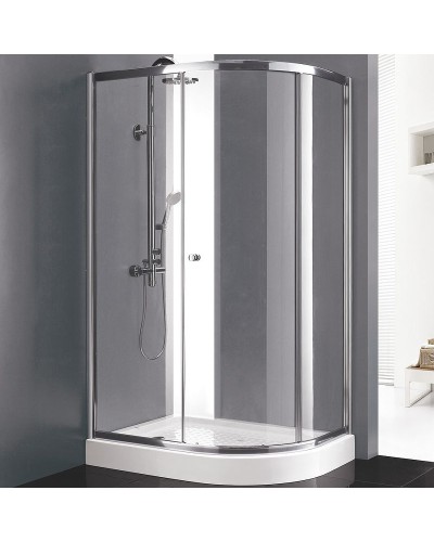 Душевой уголок Cezares Anima 120x90 ANIMA-W-RH-1-120/90-C-Cr профиль Хром стекло прозрачное