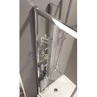 Душевой уголок Cezares Anima 120x90 ANIMA-W-RH-2-120/90-C-Cr-L профиль Хром стекло прозрачное