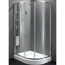 Душевой уголок Cezares Anima 120x90 ANIMA-W-RH-2-120/90-C-Cr-L профиль Хром стекло прозрачное