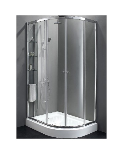 Душевой уголок Cezares Anima 120x90 ANIMA-W-RH-2-120/90-C-Cr-L профиль Хром стекло прозрачное