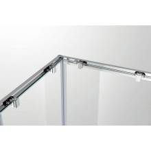 Душевой уголок Cezares Anima 100x100 ANIMA-W-A-2-100-C-Cr профиль Хром стекло прозрачное