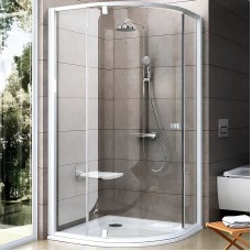 Душевой уголок Ravak Pivot PSKK3 100x100 376AA101Z1 профиль Белый стекло Transparent