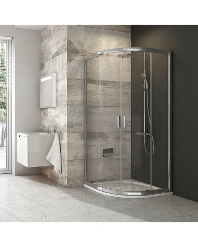 Душевой уголок Ravak Blix BLCP4-90 90x90 3B270C00Z1 профиль Хром стекло Transparent