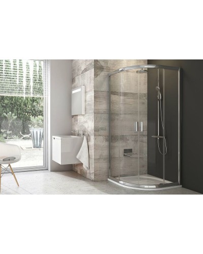 Душевой уголок Ravak Blix BLCP4-90 90x90 3B270C00Z1 профиль Хром стекло Transparent