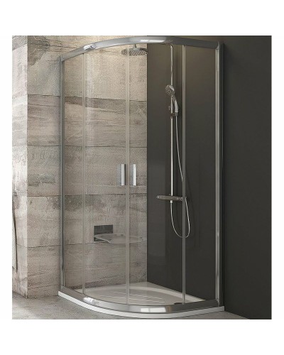 Душевой уголок Ravak Blix BLCP4-90 90x90 3B270C00Z1 профиль Хром стекло Transparent