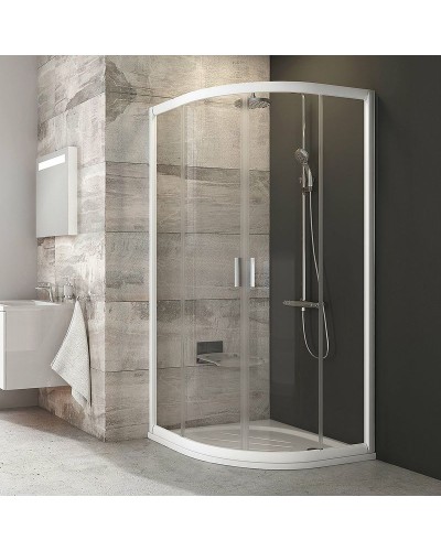 Душевой уголок Ravak Blix BLCP4-90 90x90 3B270100Z1 профиль Белый стекло Transparent