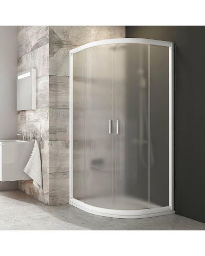 Душевой уголок Ravak Blix BLCP4-90 90x90 3B270100ZG профиль Белый стекло Grape