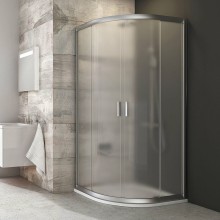 Душевой уголок Ravak Blix BLCP4-90 90x90 3B270U00ZG профиль Сатин стекло Grape