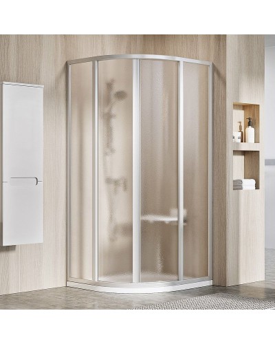 Душевой уголок Ravak Supernova SKCP4-80 80x80 31140U00ZG профиль Сатин стекло Grape