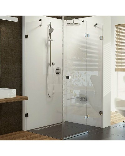 Душевой уголок Ravak Brilliant BSDPS-90/90 90х90 R 0UP77A00Z1 профиль Хром стекло Transparent