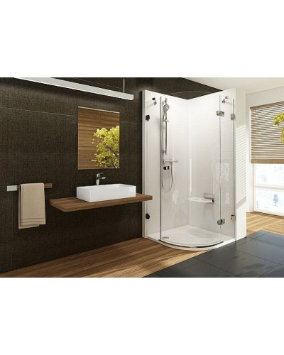 Душевой уголок Ravak Brilliant BSKK3-90 90х90 R 3UP77A00Y1 профиль Хром стекло Transparent