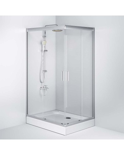 Душевой уголок AM.PM Gem 120x90 W90G-404-120290-MT профиль Хром матовый стекло прозрачное