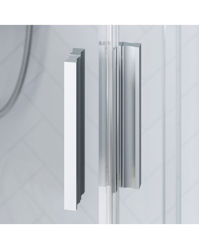 Душевой уголок Damixa Skyline 90x90 DX35WG-403-090MT профиль Хром матовый стекло прозрачное