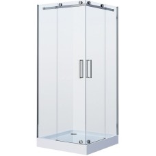 Душевой уголок Grossman Cosmo 90x90 GR-1090 профиль Хром стекло прозрачное